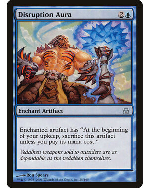 Magic: The Gathering Disruption Aura (028) Lightly Played