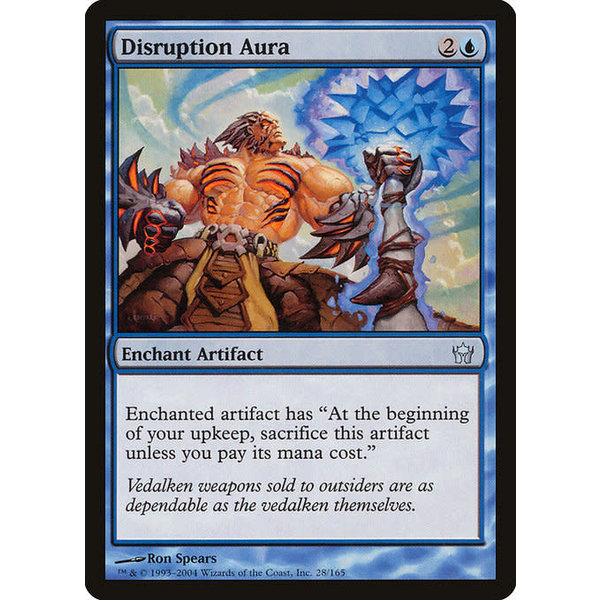 Magic: The Gathering Disruption Aura (028) Lightly Played