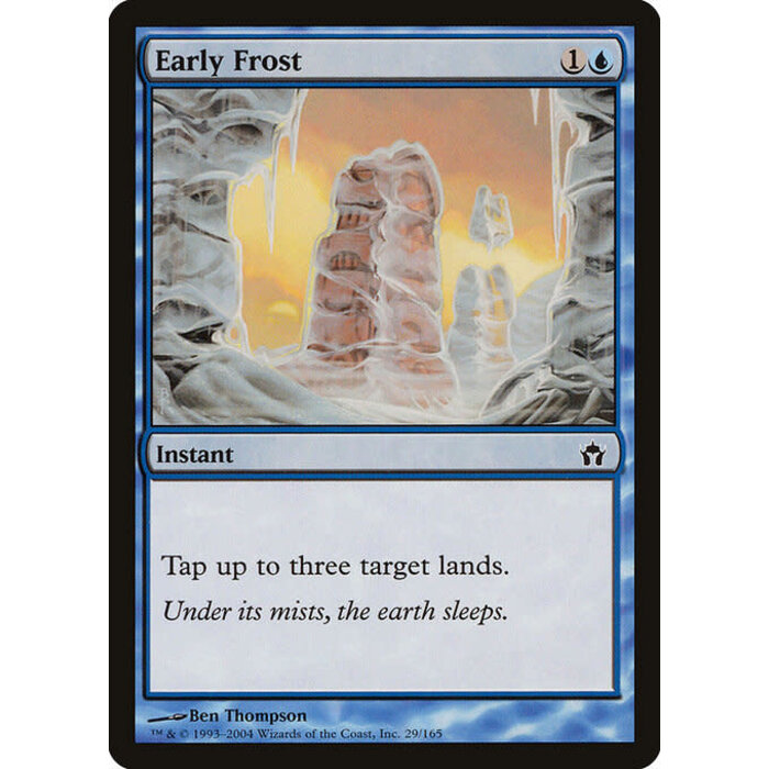 Magic: The Gathering Early Frost (029) Lightly Played
