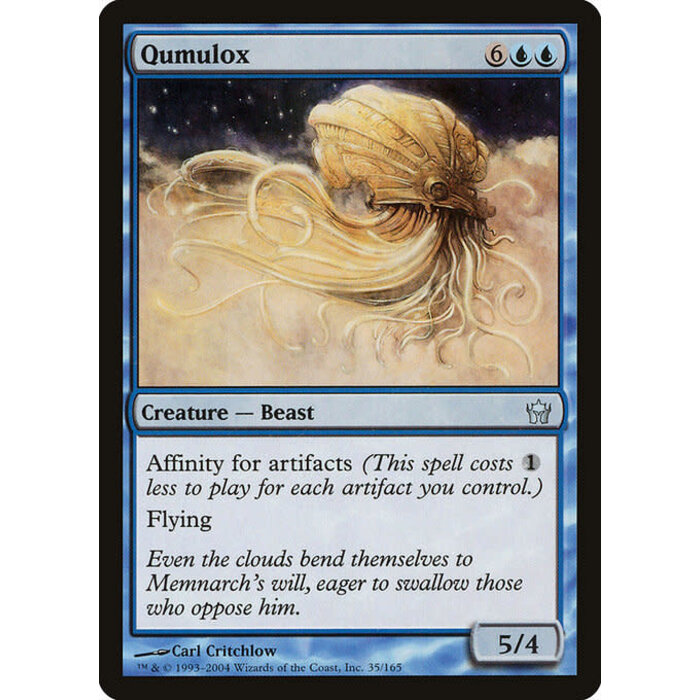 Magic: The Gathering Qumulox (035) Moderately Played