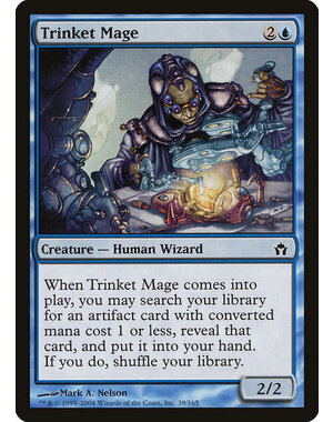 Magic: The Gathering Trinket Mage (039) Moderately Played