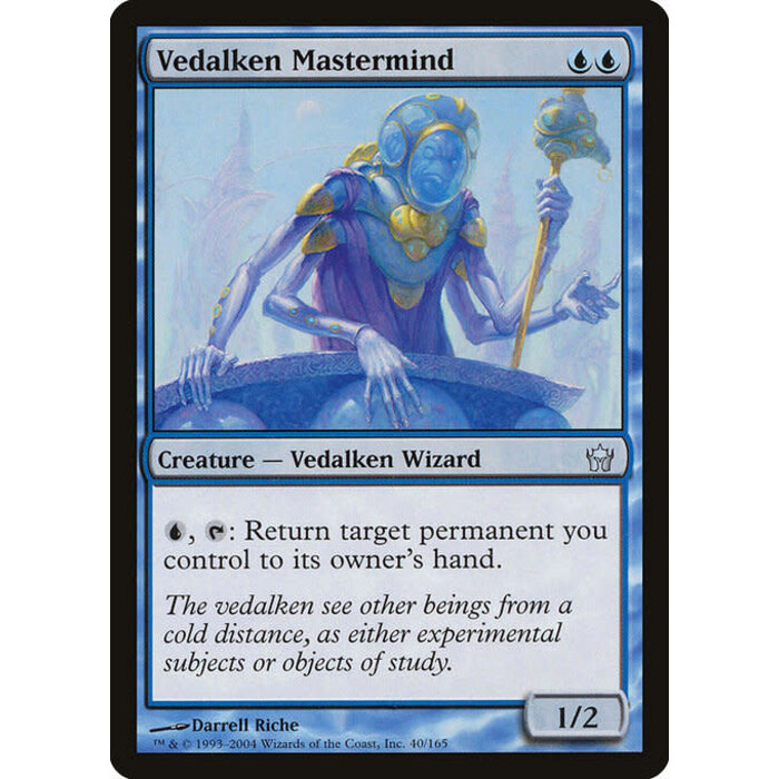 Magic: The Gathering Vedalken Mastermind (040) Lightly Played