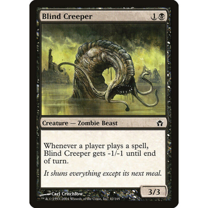 Magic: The Gathering Blind Creeper (042) Lightly Played