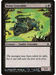 Magic: The Gathering Dross Crocodile (047) Lightly Played