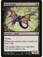 Magic: The Gathering Ebon Drake (048) Lightly Played