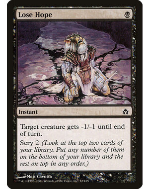 Magic: The Gathering Lose Hope (052) Lightly Played