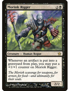 Magic: The Gathering Moriok Rigger (054) Lightly Played
