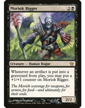 Magic: The Gathering Moriok Rigger (054) Lightly Played