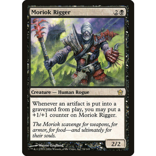 Magic: The Gathering Moriok Rigger (054) Lightly Played