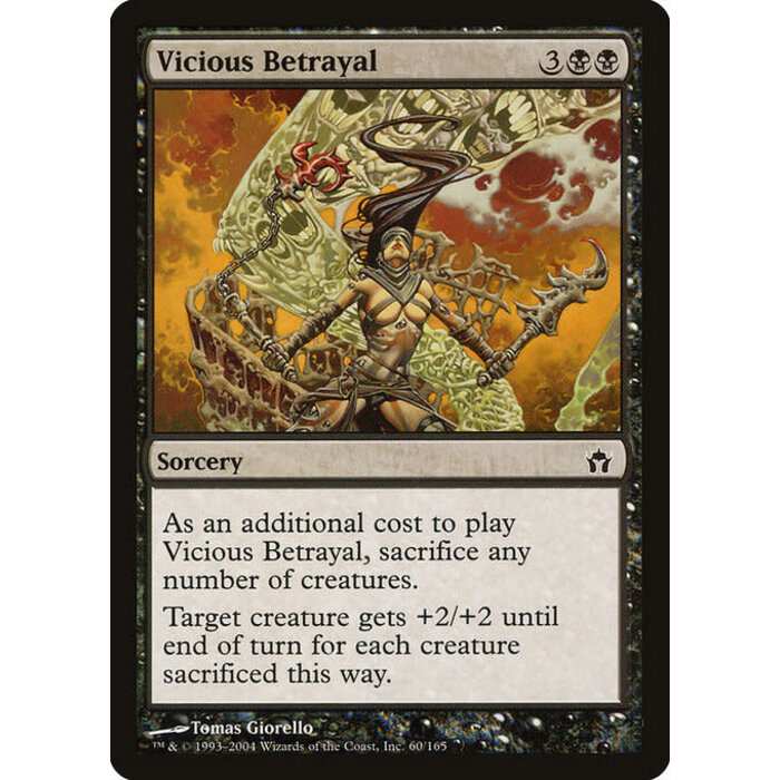 Magic: The Gathering Vicious Betrayal (060) Lightly Played