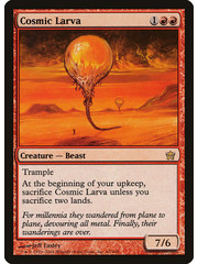 Magic: The Gathering Cosmic Larva (063) Moderately Played
