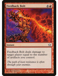 Magic: The Gathering Feedback Bolt (064) Lightly Played