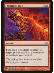 Magic: The Gathering Feedback Bolt (064) Moderately Played