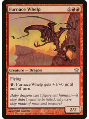 Magic: The Gathering Furnace Whelp (065) Moderately Played