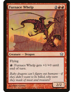 Magic: The Gathering Furnace Whelp (065) Moderately Played
