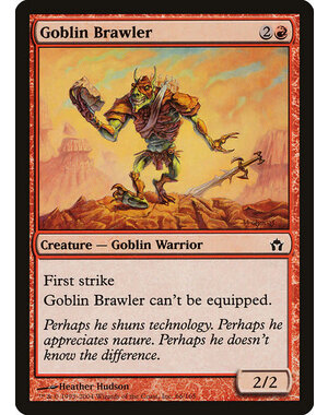Magic: The Gathering Goblin Brawler (066) Lightly Played