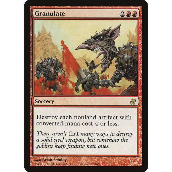Magic: The Gathering Granulate (067) Lightly Played