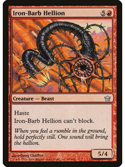 Magic: The Gathering Iron-Barb Hellion (069) Lightly Played