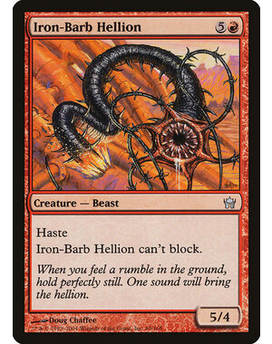 Magic: The Gathering Iron-Barb Hellion (069) Lightly Played