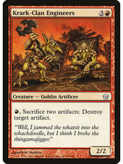 Magic: The Gathering Krark-Clan Engineers (070) Lightly Played