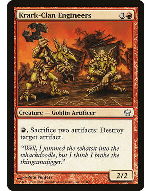 Magic: The Gathering Krark-Clan Engineers (070) Lightly Played