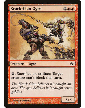 Magic: The Gathering Krark-Clan Ogre (071) Moderately Played