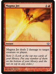 Magic: The Gathering Magma Jet (073) Lightly Played