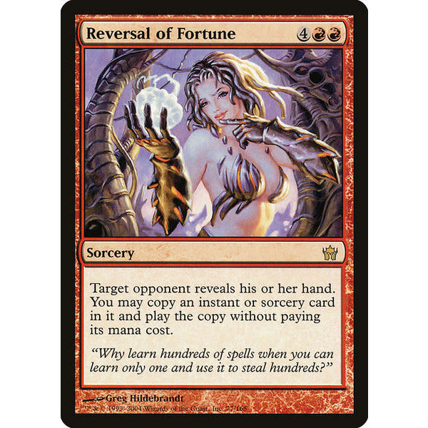 Magic: The Gathering Reversal of Fortune (077) Lightly Played