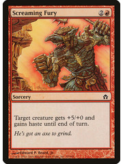 Magic: The Gathering Screaming Fury (078) Moderately Played