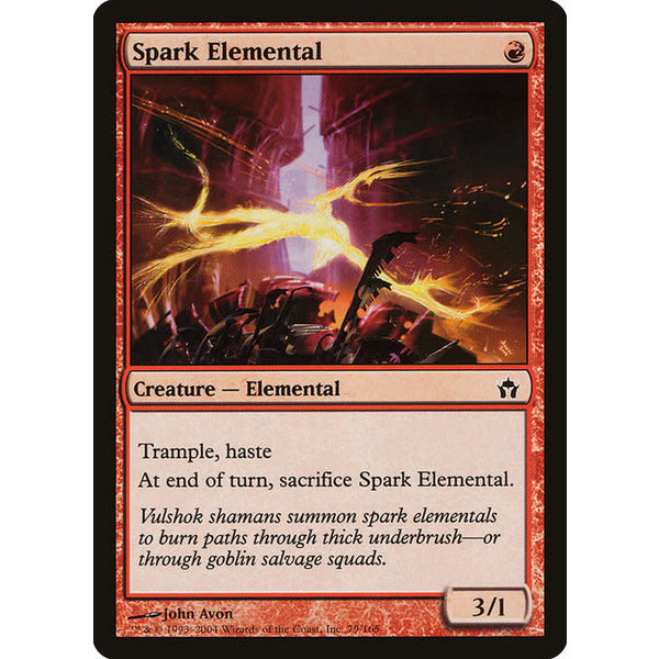 Magic: The Gathering Spark Elemental (079) Lightly Played