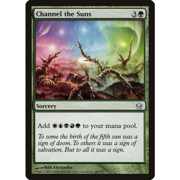 Magic: The Gathering Channel the Suns (084) Moderately Played