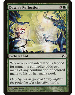 Magic: The Gathering Dawn's Reflection (085) Moderately Played