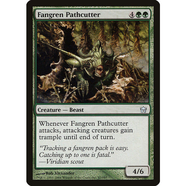 Magic: The Gathering Fangren Pathcutter (087) Lightly Played