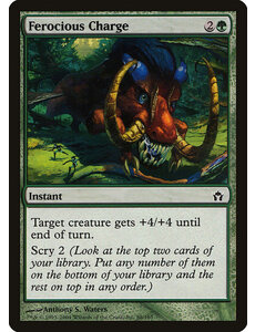 Magic: The Gathering Ferocious Charge (088) Lightly Played