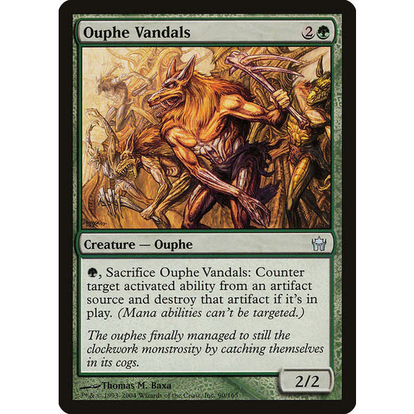 Magic: The Gathering Ouphe Vandals (090) Moderately Played