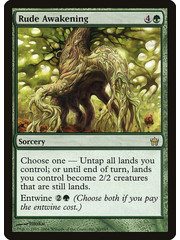 Magic: The Gathering Rude Awakening (092) Lightly Played