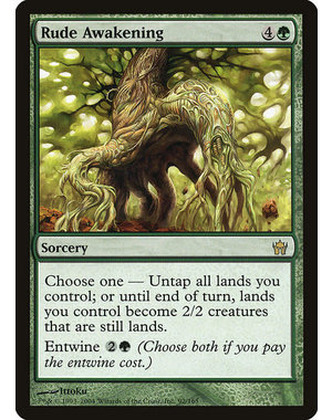 Magic: The Gathering Rude Awakening (092) Lightly Played