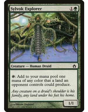 Magic: The Gathering Sylvok Explorer (093) Moderately Played
