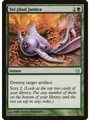 Magic: The Gathering Tel-Jilad Justice (095) Lightly Played