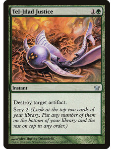 Magic: The Gathering Tel-Jilad Justice (095) Lightly Played