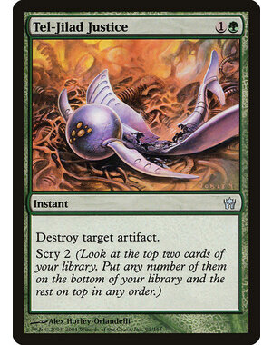Magic: The Gathering Tel-Jilad Justice (095) Lightly Played
