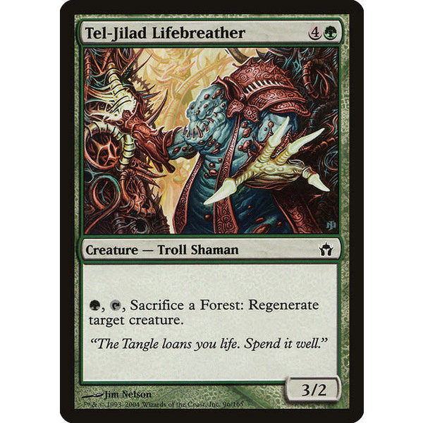 Magic: The Gathering Tel-Jilad Lifebreather (096) Lightly Played