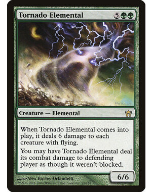 Magic: The Gathering Tornado Elemental (097) Moderately Played