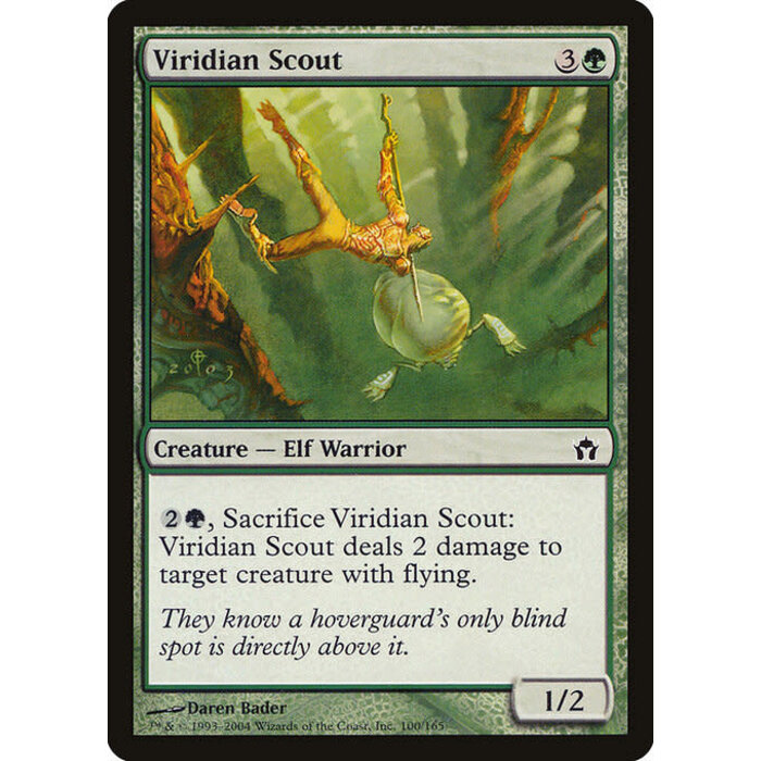 Magic: The Gathering Viridian Scout (100) Lightly Played