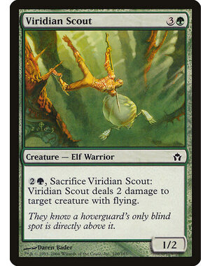 Magic: The Gathering Viridian Scout (100) Moderately Played