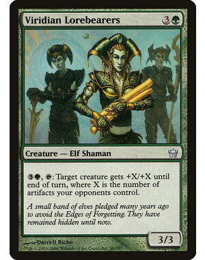 Magic: The Gathering Viridian Lorebearers (099) Moderately Played