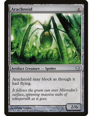 Magic: The Gathering Arachnoid (102) Lightly Played