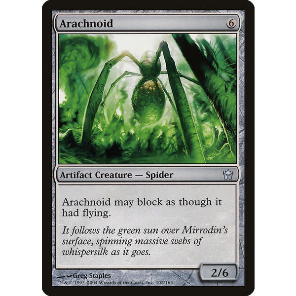 Magic: The Gathering Arachnoid (102) Lightly Played