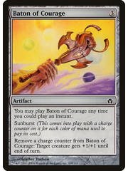 Magic: The Gathering Baton of Courage (105) Lightly Played