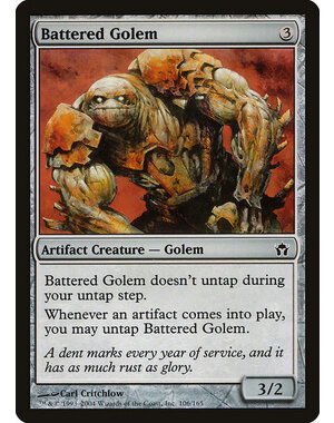 Magic: The Gathering Battered Golem (106) Lightly Played